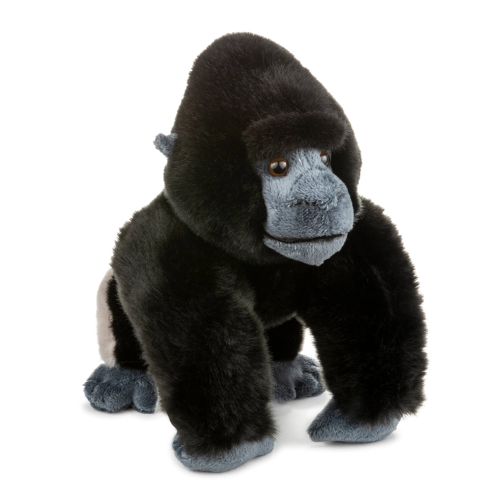 12" Stuffed Standing Gorilla-283