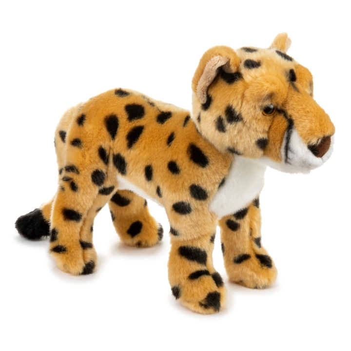 12" Stuffed Standing Cheetah-281