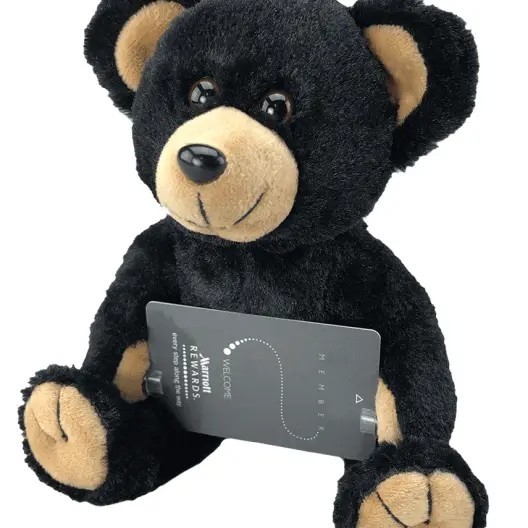 Black Bear Card Holder