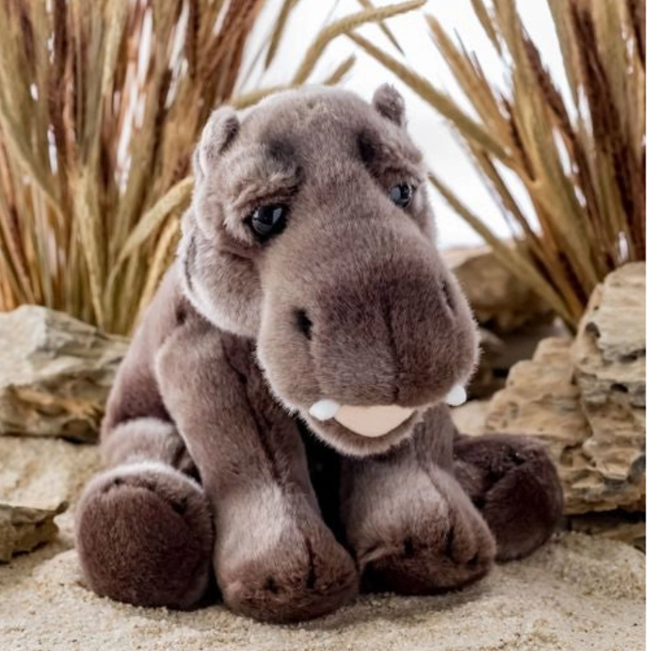 12" Stuffed Hippopotamus-268