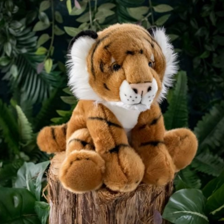 12" Stuffed Tiger-285