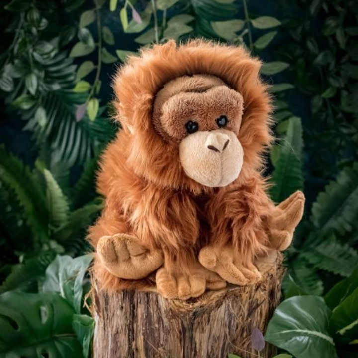 12" Stuffed Orangutan-274