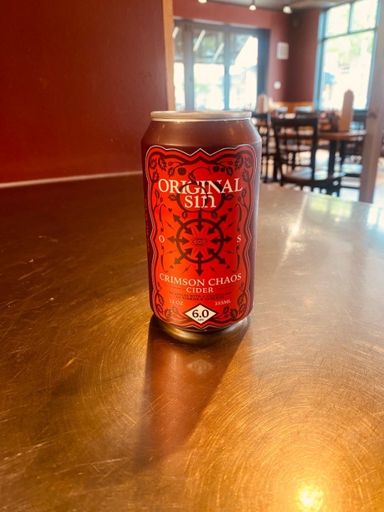 Orginal Sin Chaos Cider