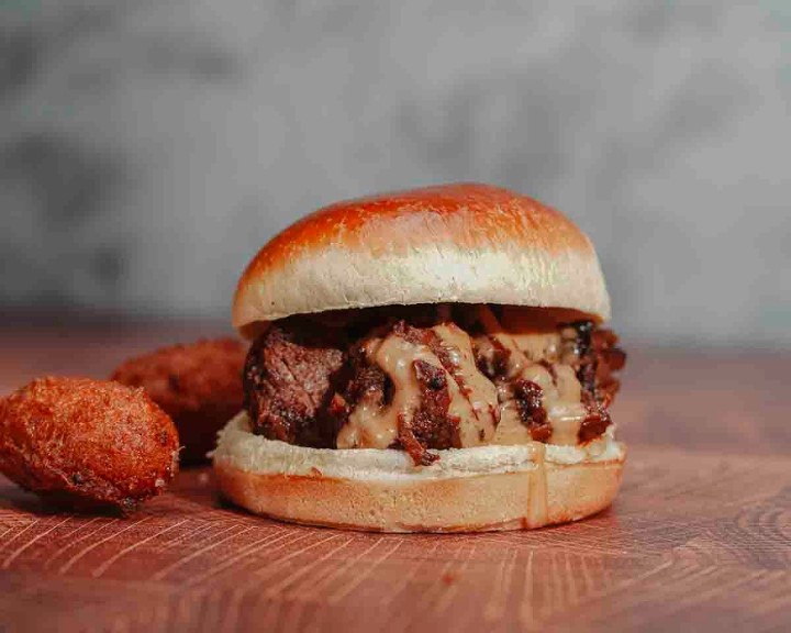 Brisket Burnt Ends Sandwich (Certified Angus Beef)