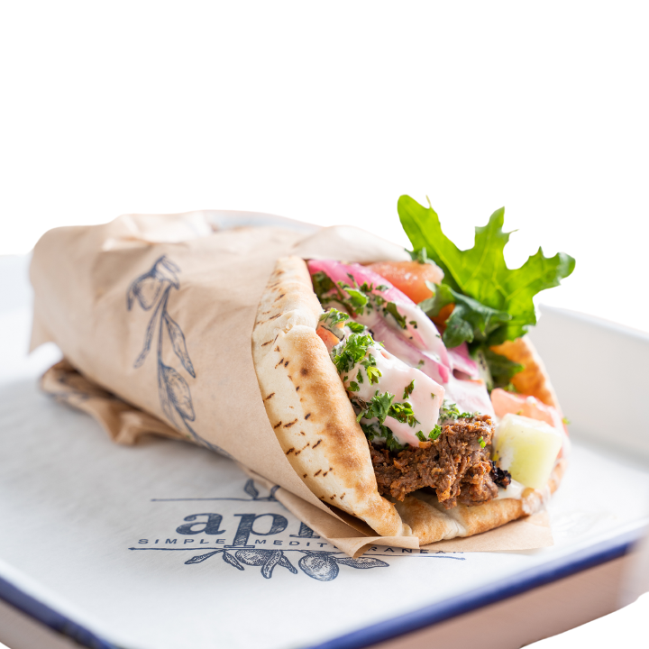 Curry Lamb Gyro