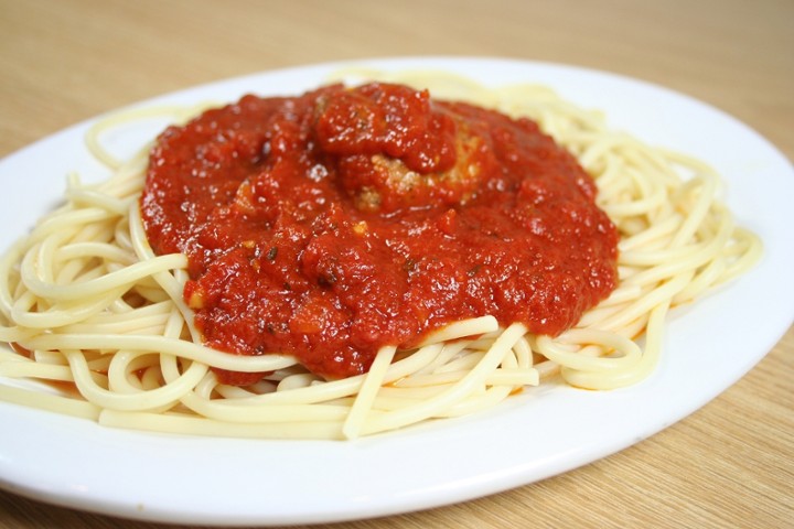 KIDS SPAGHETTI AND MEATBALLS