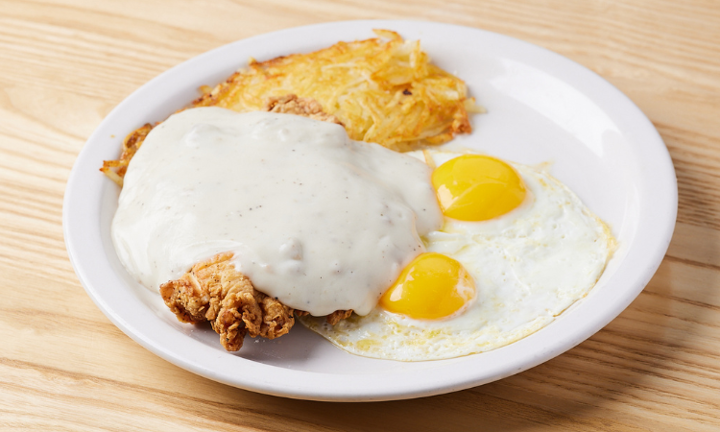 Country Fried Chicken & Eggs