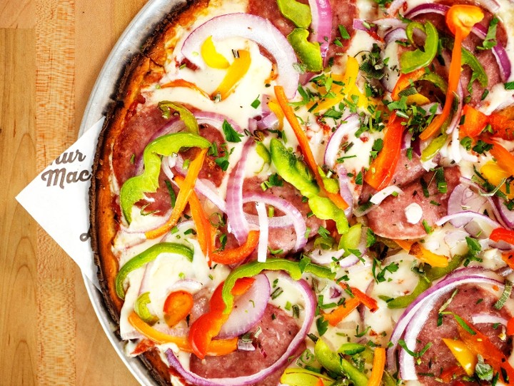 Saved by Bell Pepper Pizza Gluten free