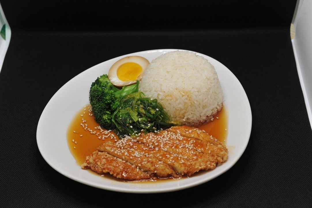鸡排饭 Katsu Rice