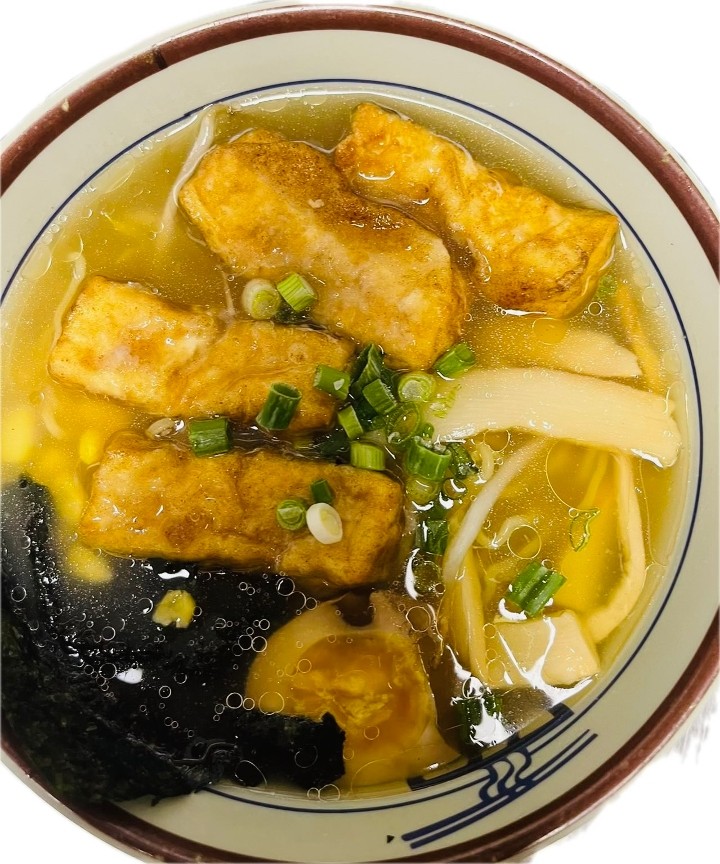 *素食豆腐海盐拉面  Veg Tofu Sea salt Ramen