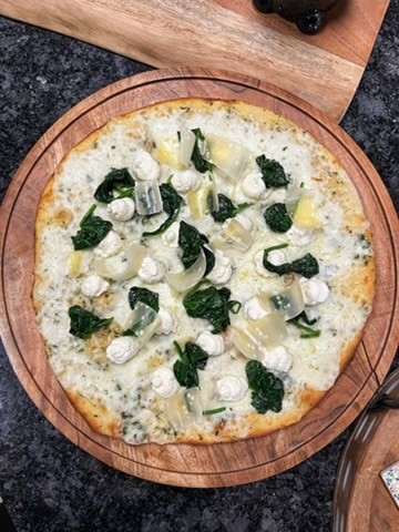 8" White Pizza