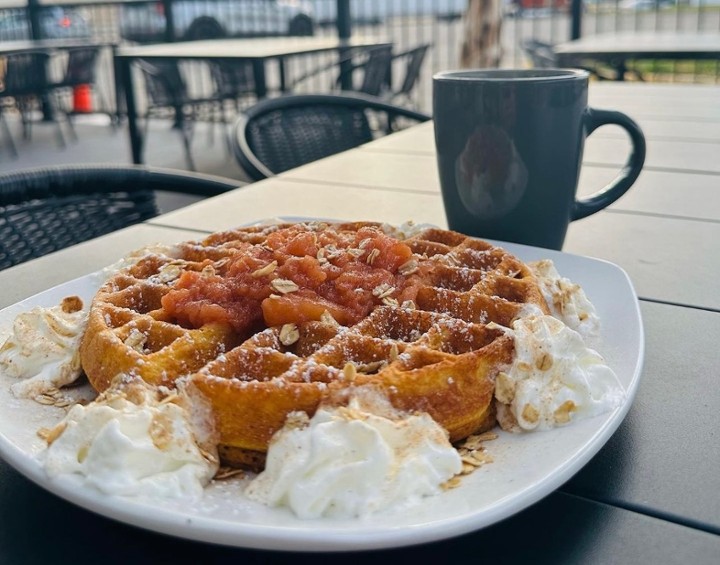 Apple Crisp Waffle