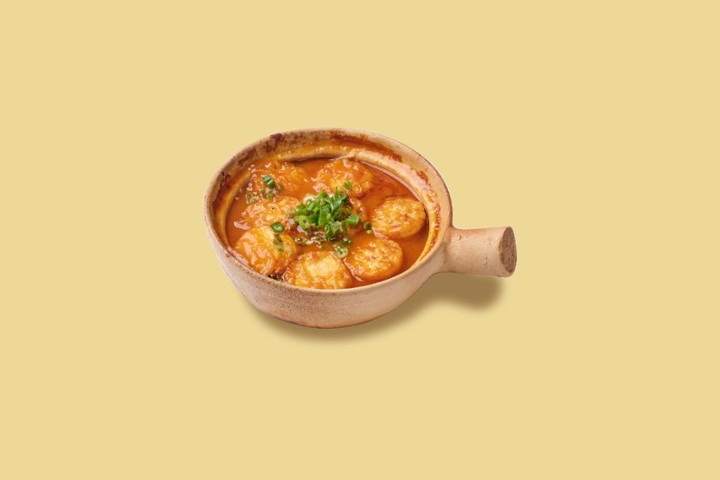 Tomato Curry with Egg Tofu 茄汁日本豆腐