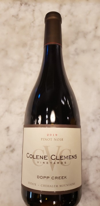 Pinot Noir Colene Clemens Oregon BTL