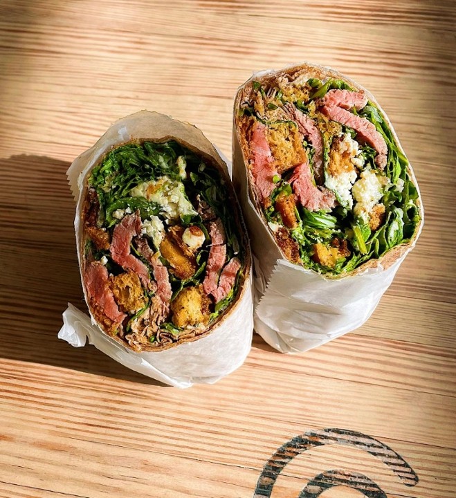 Steak & Blue Wrap