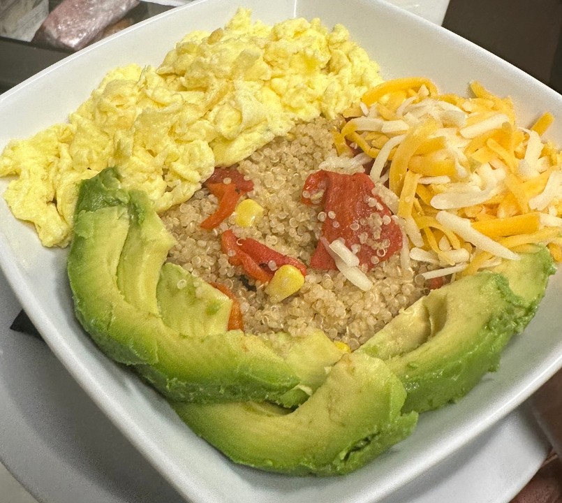 Quinoa & Eggs Bowl