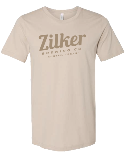 Tan Logo Tee