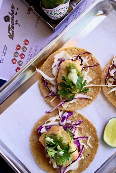 Baja-Style Cod Taco