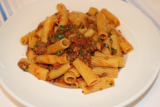 Rigatoni Bolognese