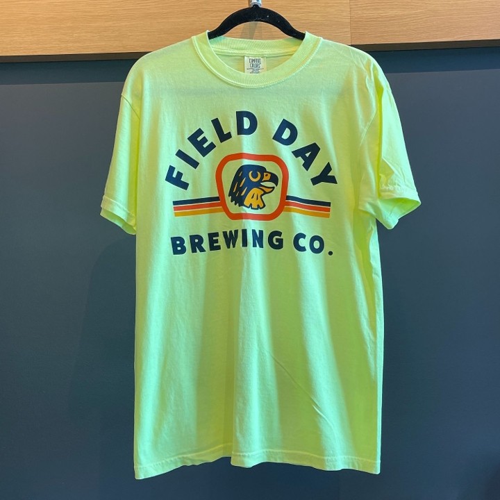 Neon Yellow Hawk T-Shirt