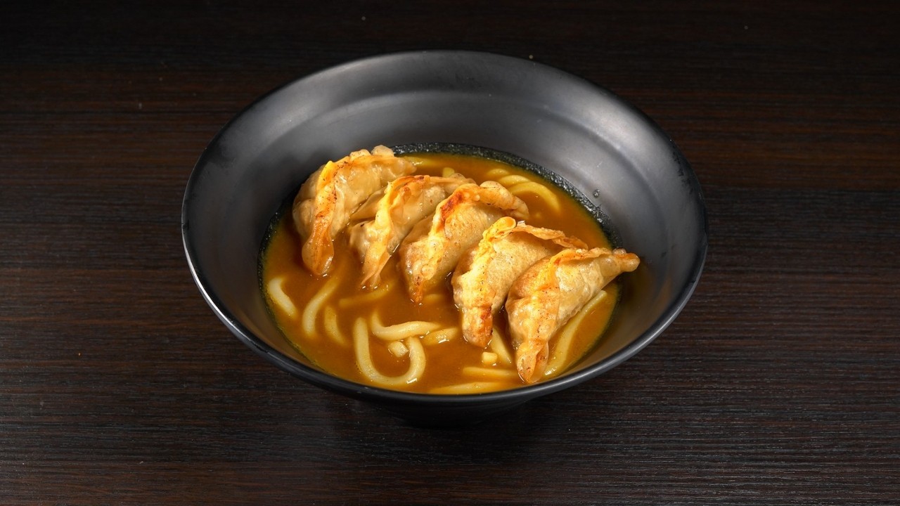 Curry Udon - Pork Gyoza