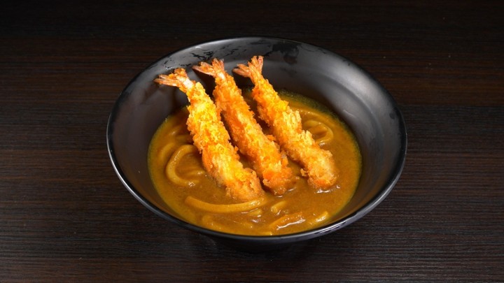 Curry Udon - Shrimp Katsu