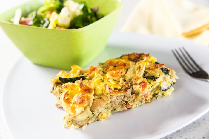 Grilled Vegetable Frittata