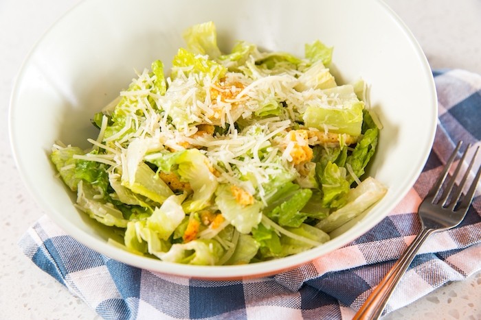 Low-Carb Caesar Salad