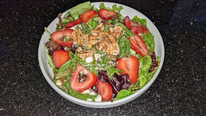 Sweet strawberry feta salad