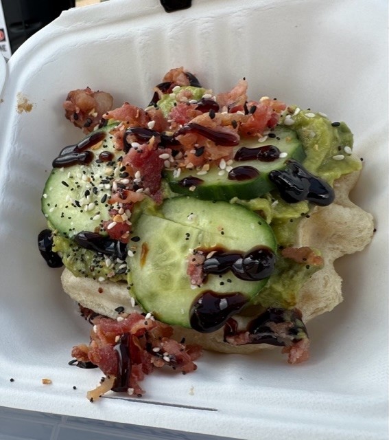2 ABC Avocado Bacon and Cucumber (med spicy)