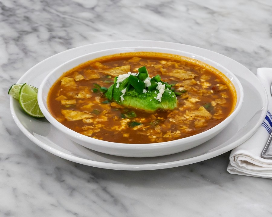 New Mexico Style Tortilla Soup Entree