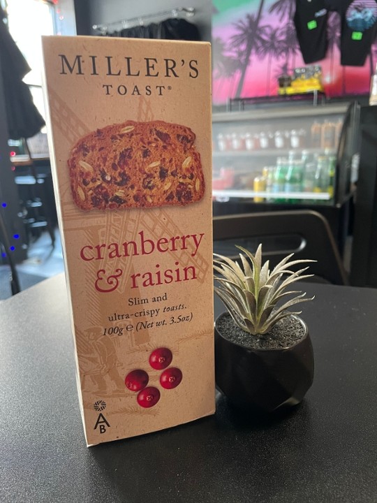 Cranberry and Raisin Crackers