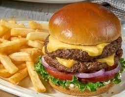 Double Cheeseburger with Fries