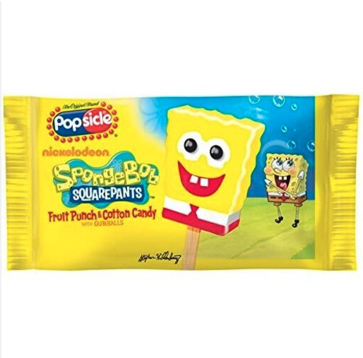 Sponge Bob Ice Pop