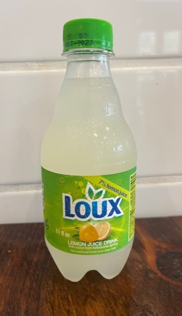 Loux Greek Lemonade (carbonated) 11 oz