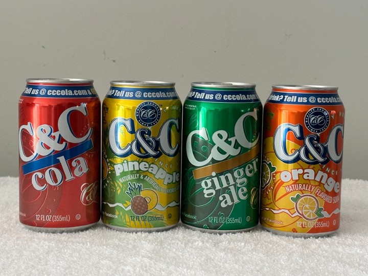 C&C Ginger Ale Can