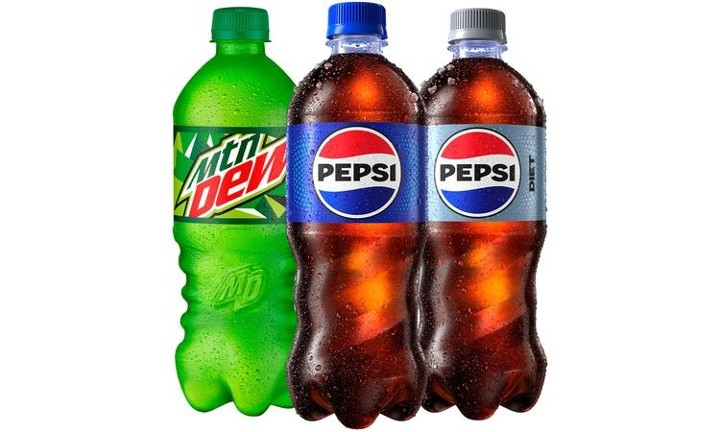 Pepsi Sodas - 20oz Bottle