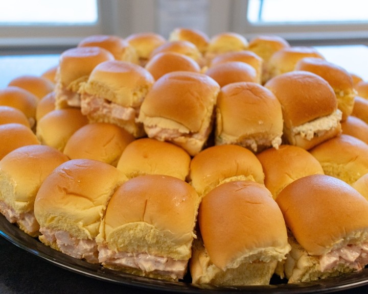 Large Miniature Sandwich Tray with Deli Salads (serves about 36)