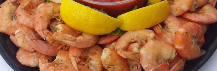 Steamed Shrimp Tray (LG) approx. 225 shrimp serves about 36