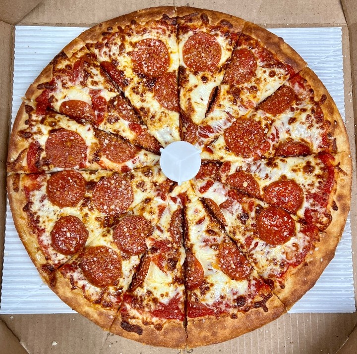 14" Double Stacked Pepperoni