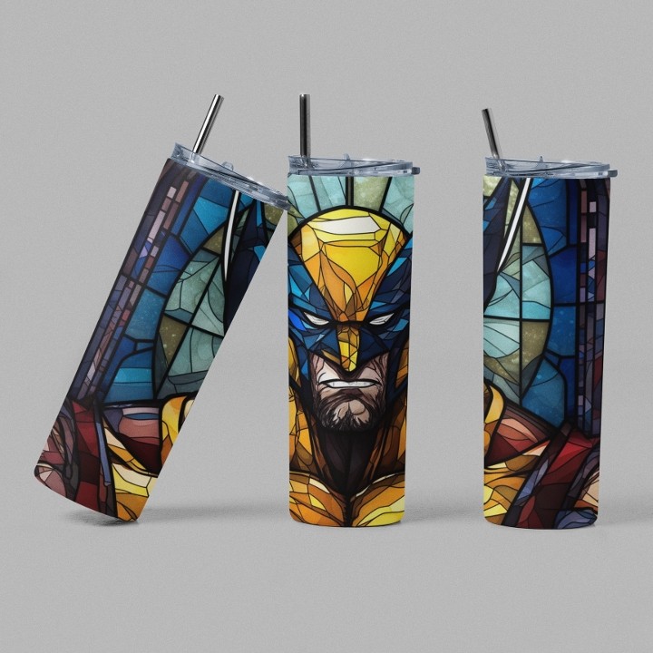 Stained Glass - Wolverine