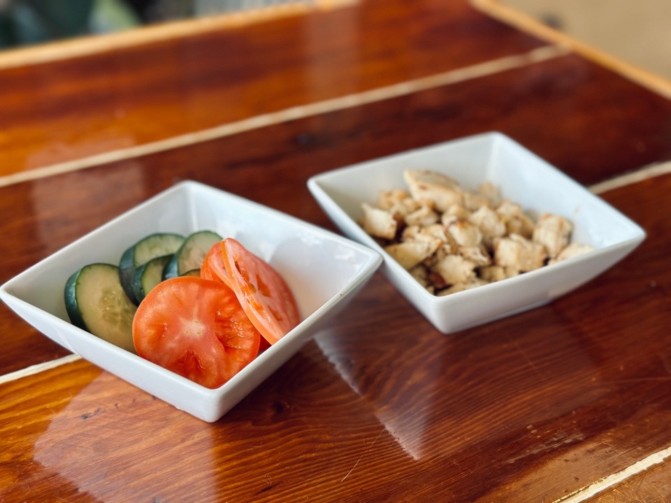 Baby Menu- Sliced tomato & Cucumber