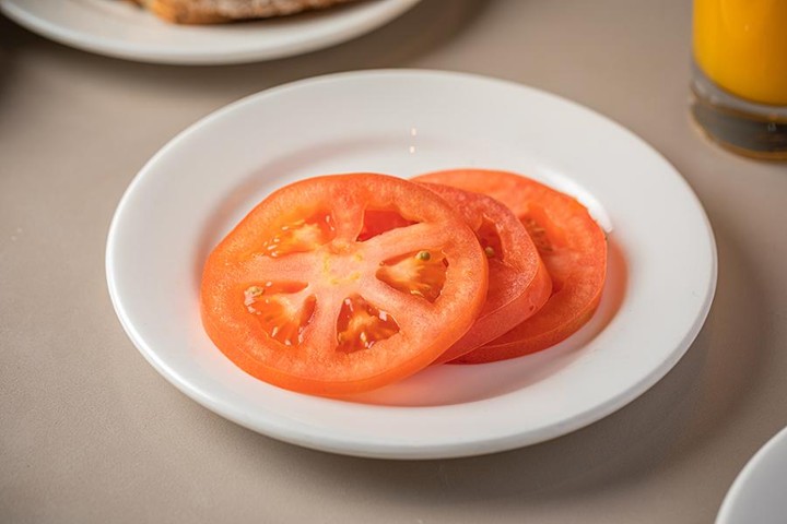 Side Sliced Tomato