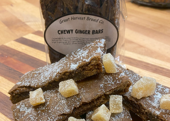 Chewy Ginger Bars