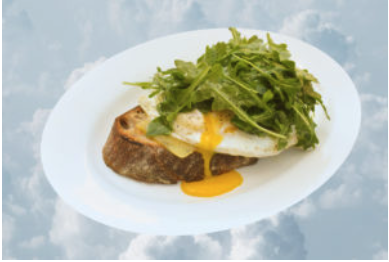 Arugula Egg Tartine