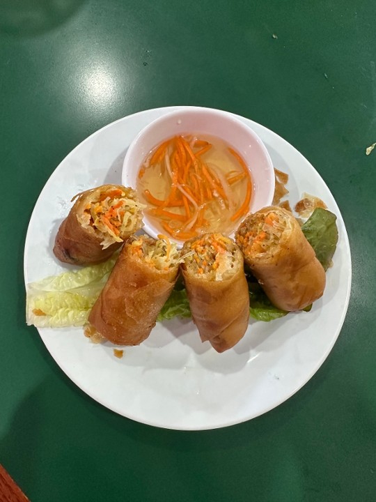 2 Vegetable Deep-fried Egg Roll (No Meat)
