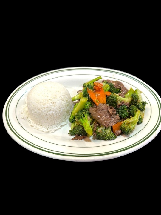 L1 Beef + Broccoli Over Rice