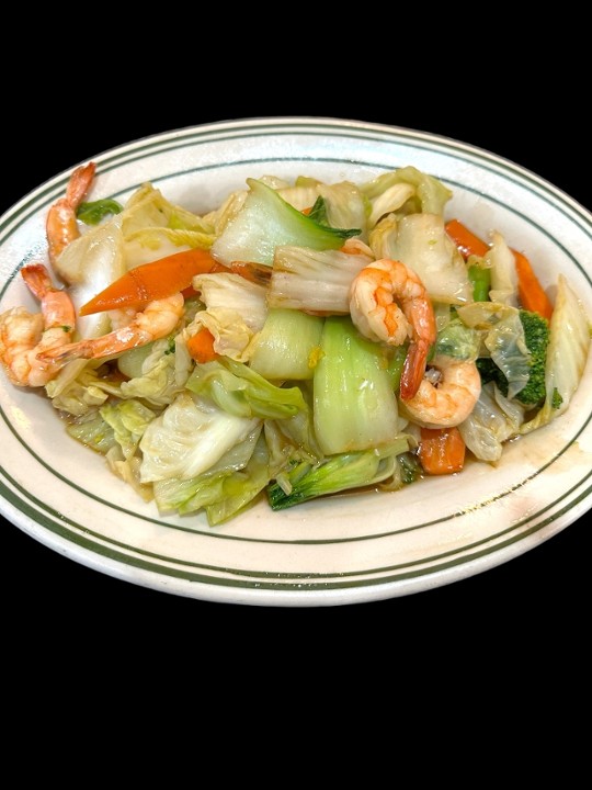 E13 Shrimp w/ Mixed Vegetable