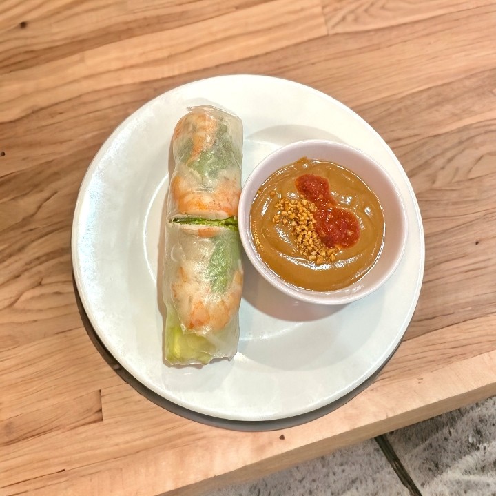 1 Fresh Spring Roll (Pork + Shrimp)