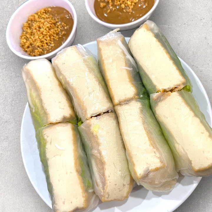 4 Fresh Vegetable Spring Roll (Tofu)